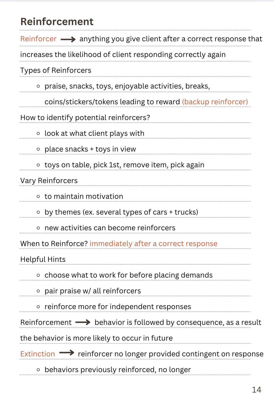 ABA Study Guide